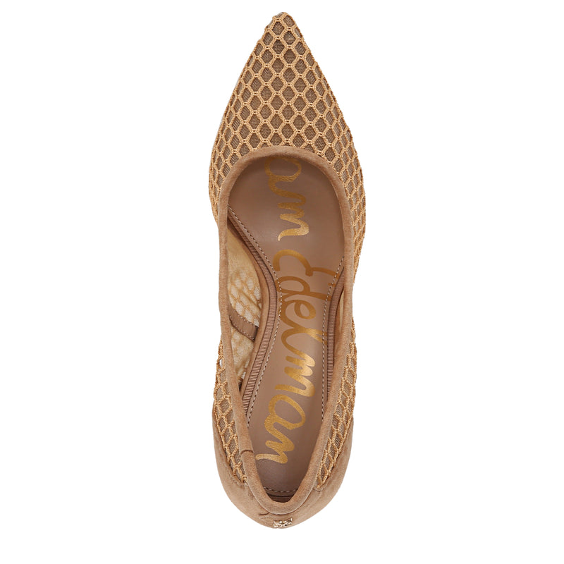 HAZEL POLKA DOT MESH PUMP