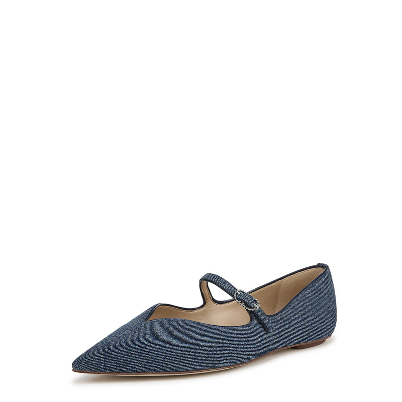 NOA POINTED TOE MARY JANE FLAT