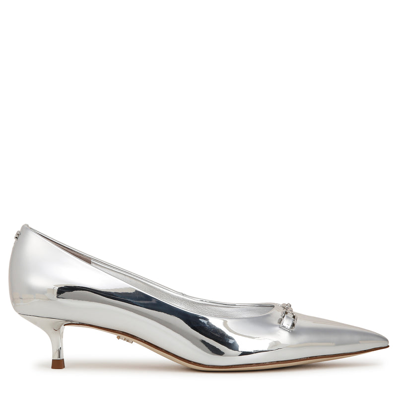 KAYA POINTED TOE KITTEN HEEL PUMP
