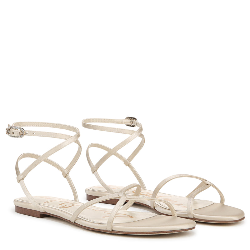 ELLINA STRAPPY FLAT SANDAL