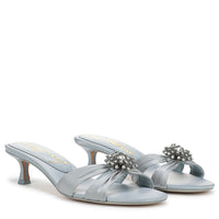 CINDIE KITTEN HEEL MULE