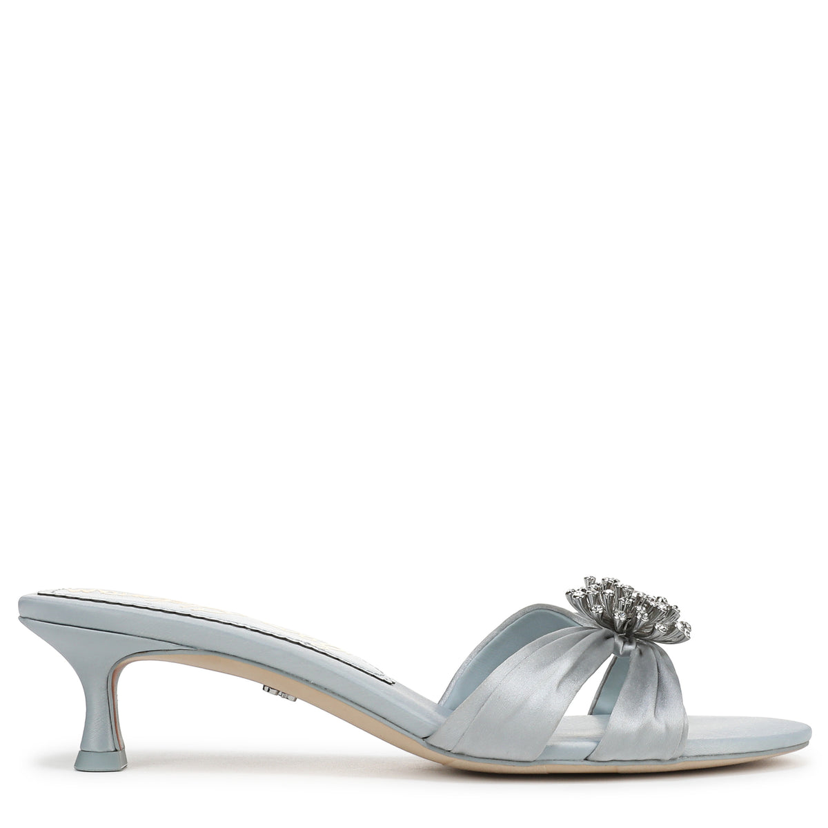 CINDIE KITTEN HEEL MULE