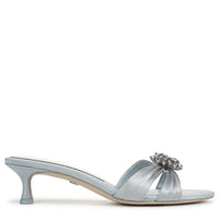 CINDIE KITTEN HEEL MULE