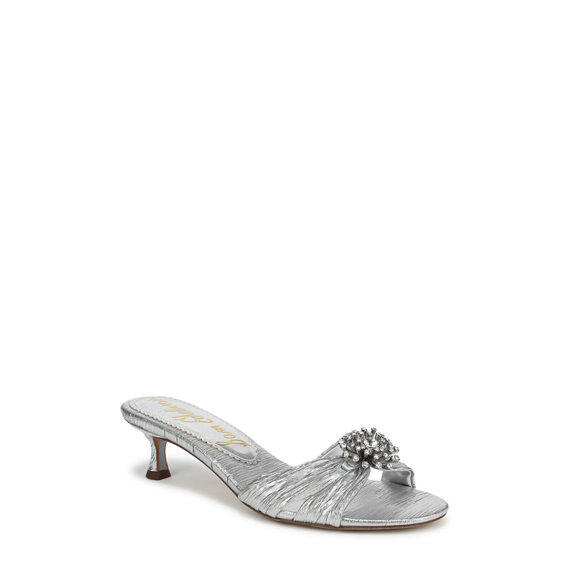 CINDIE KITTEN HEEL MULE