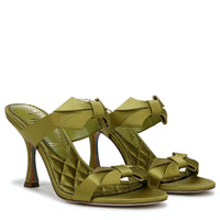 JASMINE DOUBLE STRAP HEEL MULE