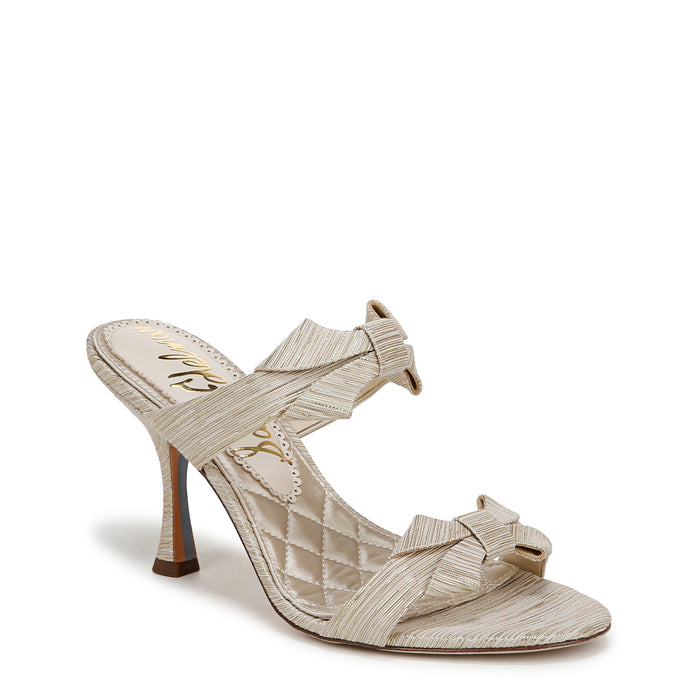 JASMINE DOUBLE STRAP HEEL MULE