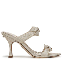 JASMINE DOUBLE STRAP HEEL MULE