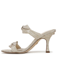 JASMINE DOUBLE STRAP HEEL MULE