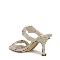 JASMINE DOUBLE STRAP HEEL MULE