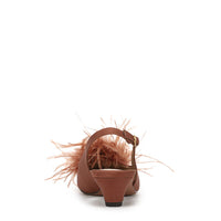 Finch Feather Slingback Pump