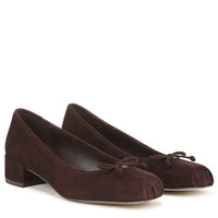 Rosa Block Heel Ballet