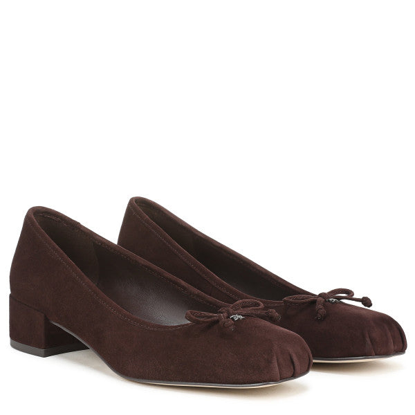Rosa Block Heel Ballet
