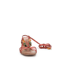 Paloma Kitten Heel Wrap Sandal