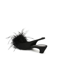 Finch Feather Slingback Pump