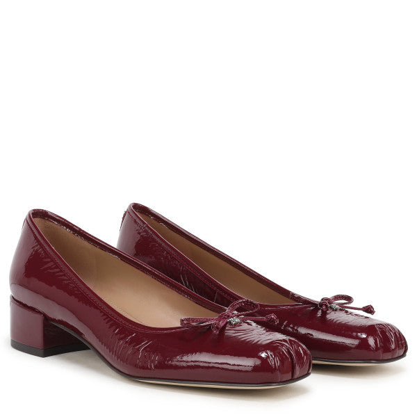 Rosa Block Heel Ballet