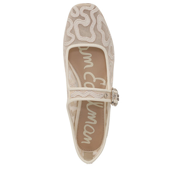 Michaela Mesh Mary Jane Flat
